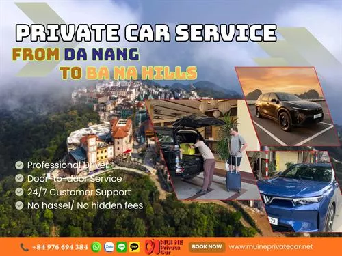 Private Car From Da Nang To Ba Na Hills 
